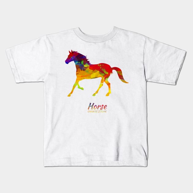 Chinese horoscope Kids T-Shirt by TomCage